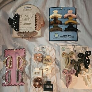 Kids Hair Clip Set - Multicolor